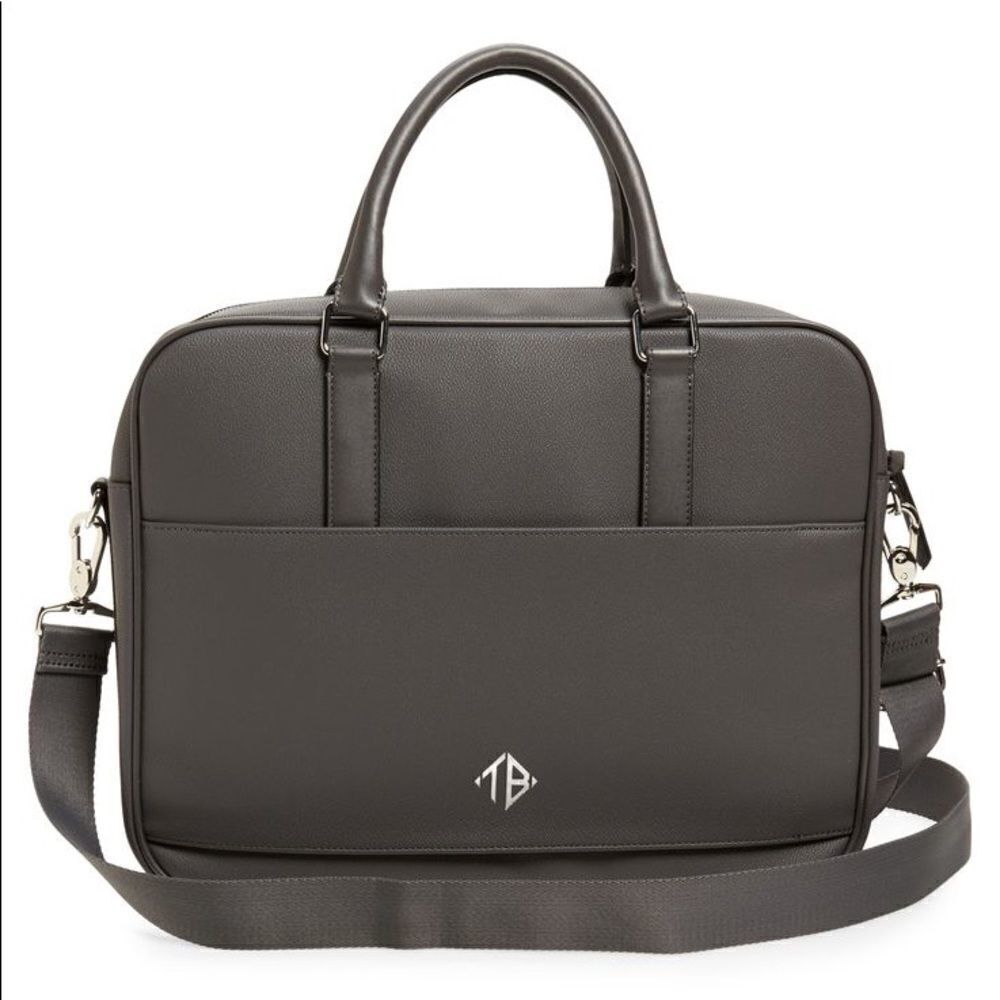 TED BAKER LONDON Coulter Faux Leather Document Bag - Picture 4 of 12